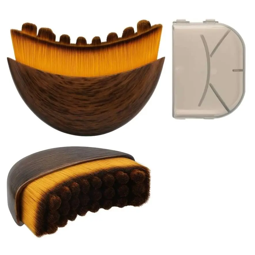 Escova Lifting Facial para Drenagem – Massageador de Contorno, Estimula Circulação, Reduz Inchaço e Modela Queixo & Mandíbula – Design Ergonômico, Cerdas Ultra Macias, Uso Diário ou Spa