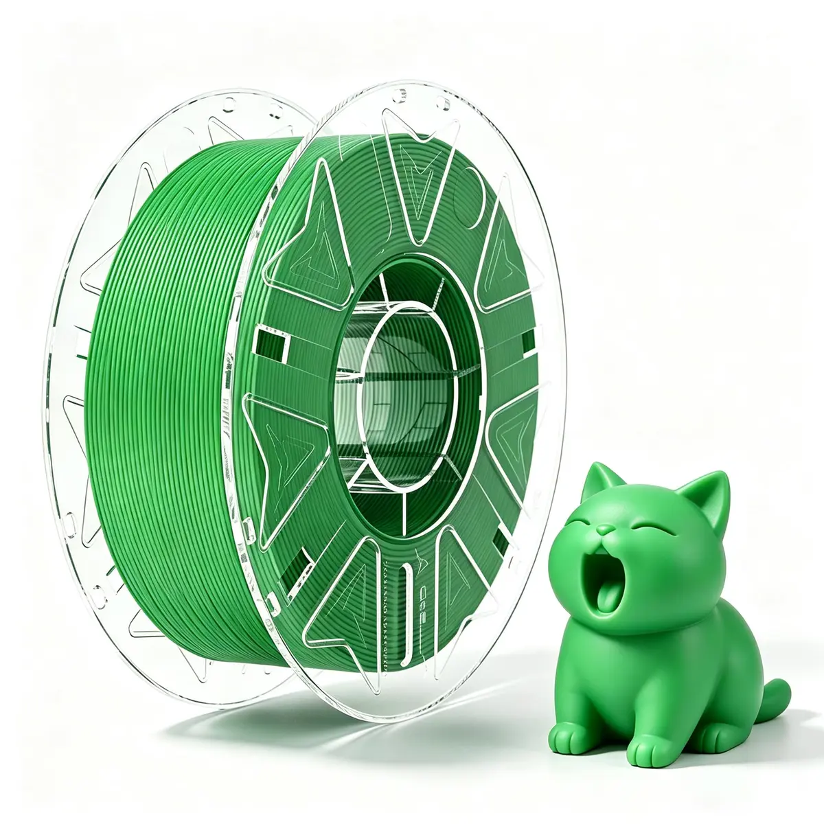 Creatorally Hyper PLA Alta Velocidade RFID 1,75mm 1kg Verde | Impressão até 600mm/s, Precisão ±0,03mm, Alimentação suave, Baixa contração, Maior resistência mecânica
