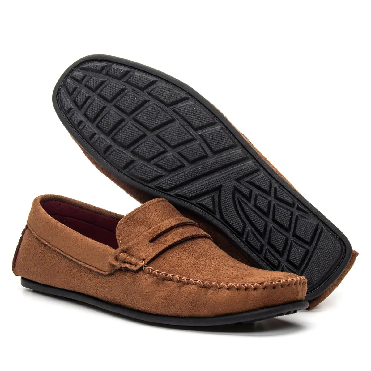 Mocassim Masculino Casual Dockside Camurça 200