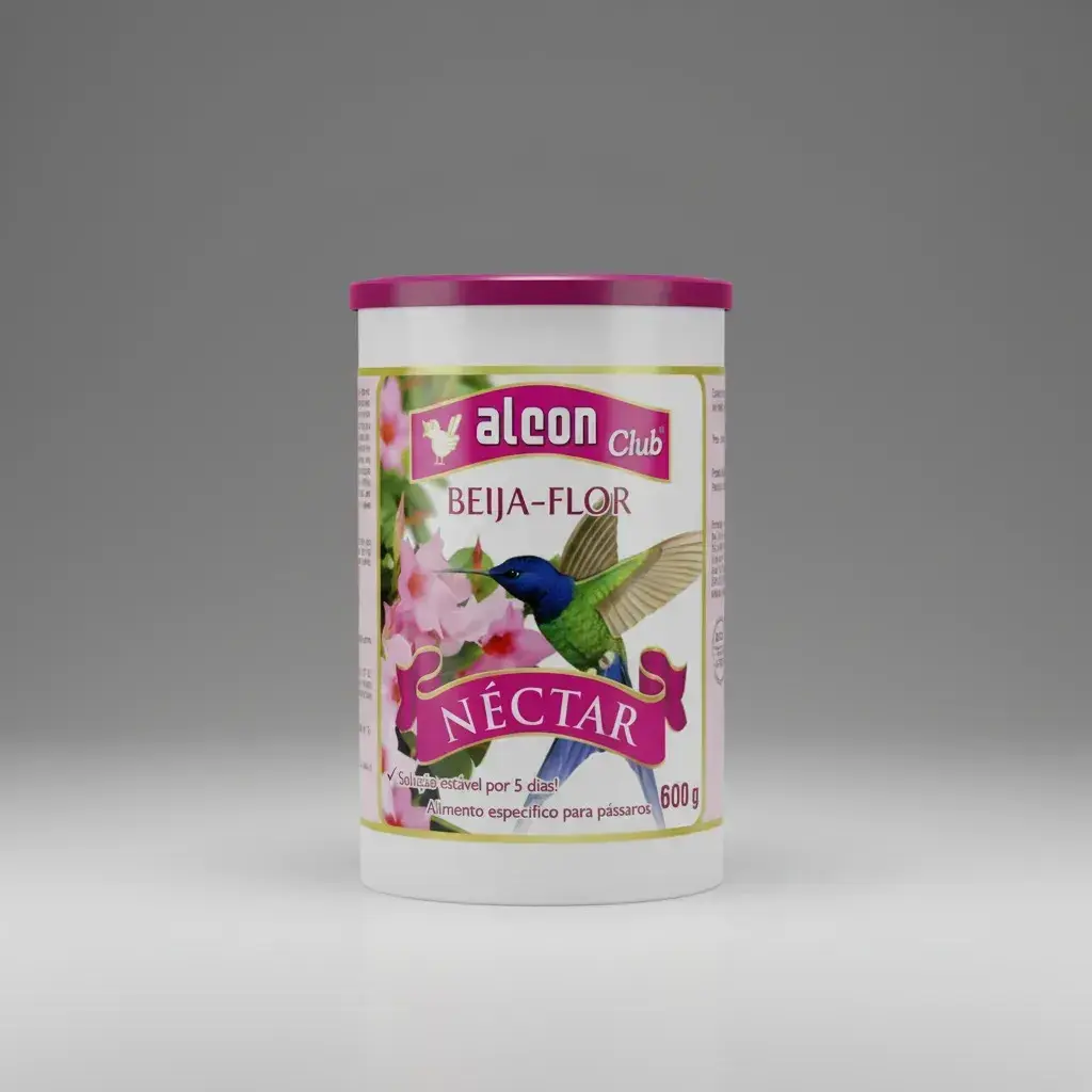 Néctar Beija-Flor Alcon Club 600g Ração Pássaros Original thumbnail 7