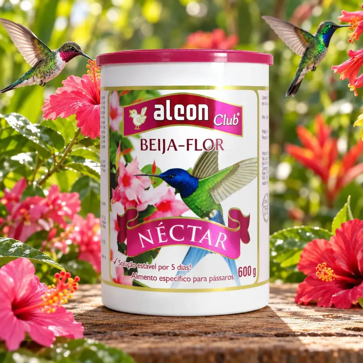 Néctar Beija-Flor Alcon Club 600g Ração Pássaros Original thumbnail 8