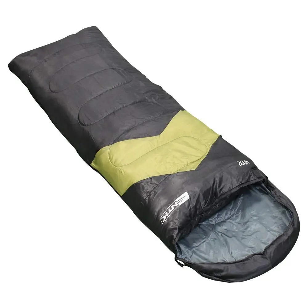 NTK, Saco de Dormir Envelope 2,10m em Poliéster com Hollow-Fiber, para Camping e Aventuras, Viper
