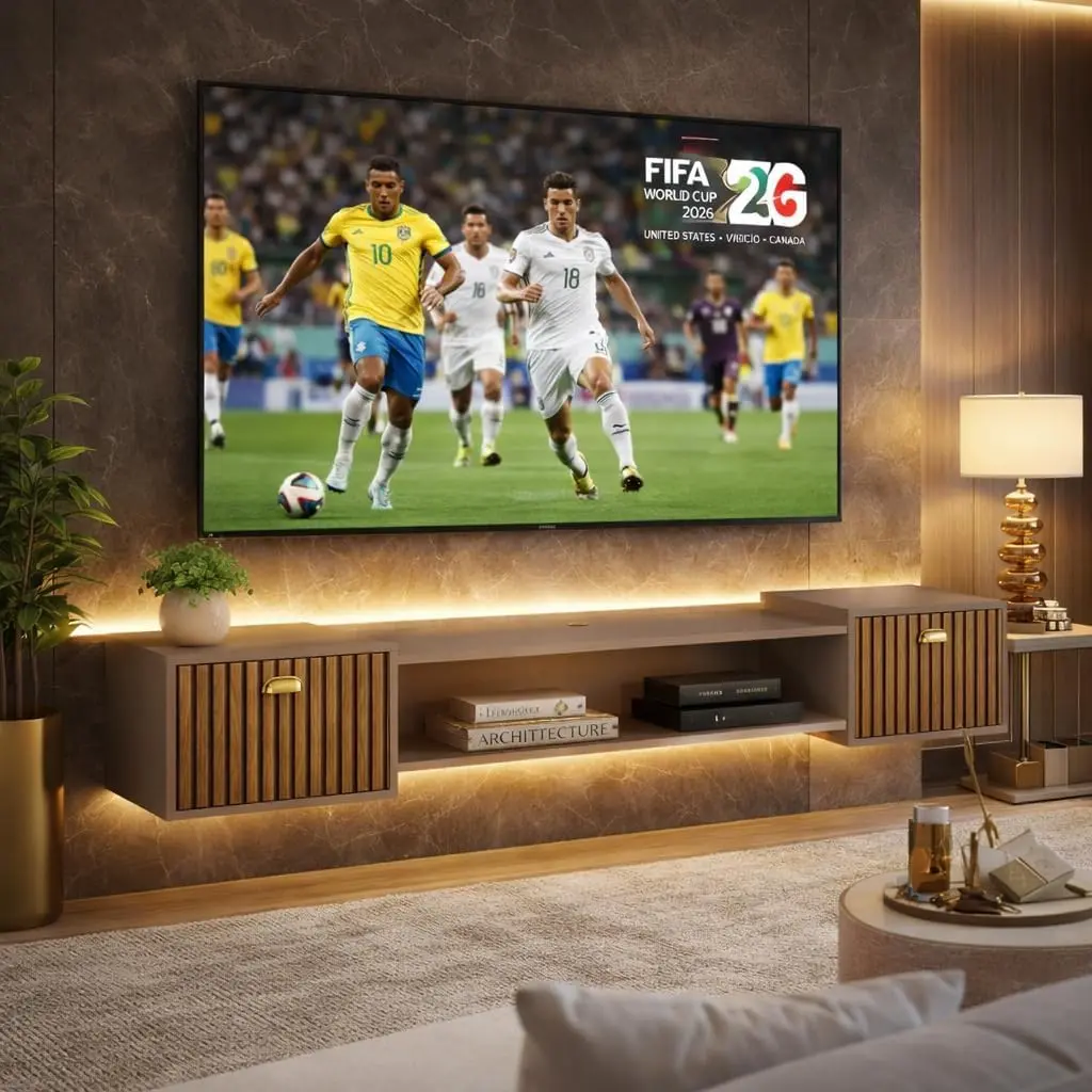 Rack Bancada Suspenso Home Moderno Nincho Com Gav 1,80cm 75'' moderno suporte