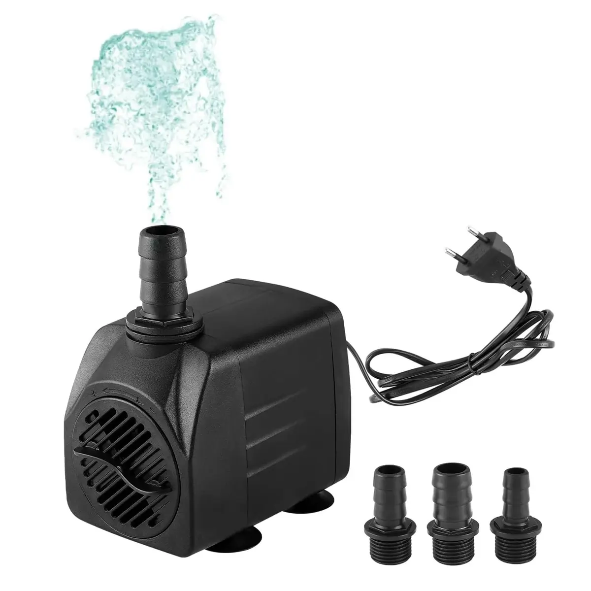 Bomba Submersa para Aquário, Bomba de Agua Pequena Fontes e Bebedouros Pet Bomba Aquario 1600L/h
