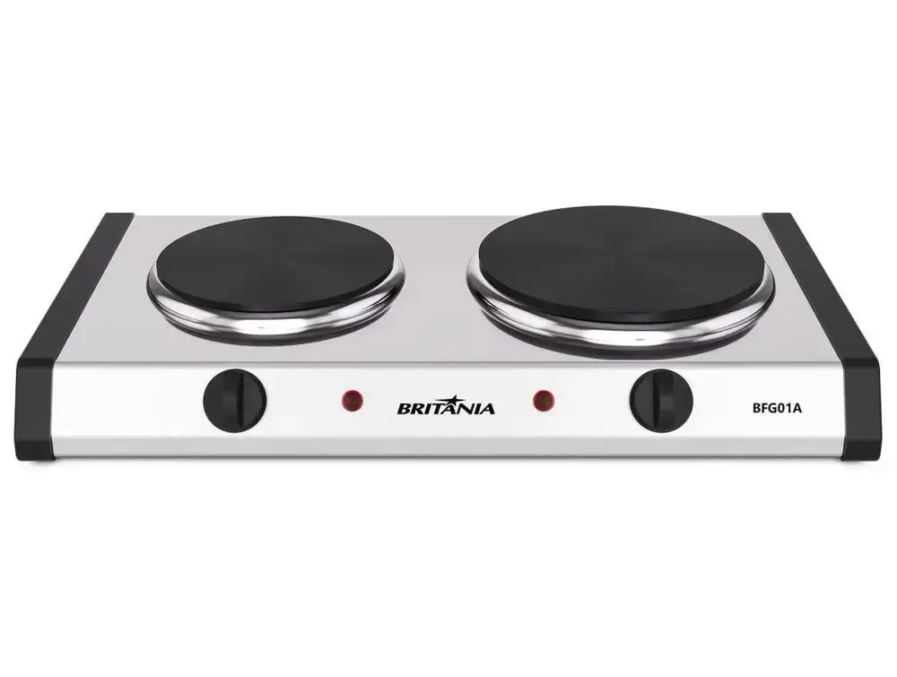 Fogão Elétrico 2 Bocas 2000W Britânia BFG01A - 110V - 1