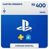 [APP] Cartão Presente PSN R$400 - Brasil Digital - 1
