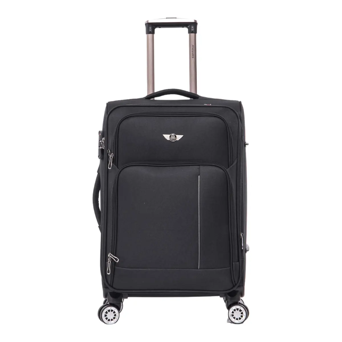 SANTINO, Mala de Viagem Little Havana Super Leve 360° SantinoALKV501M Cor: Preto
