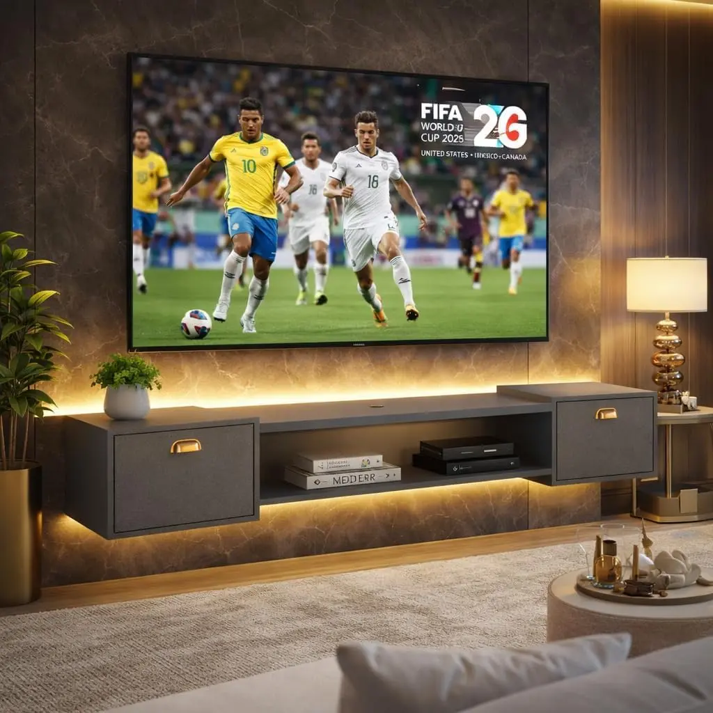 Rack Bancada Suspenso Home Moderno Nincho Com Gav 1,80cm 75'' - 1