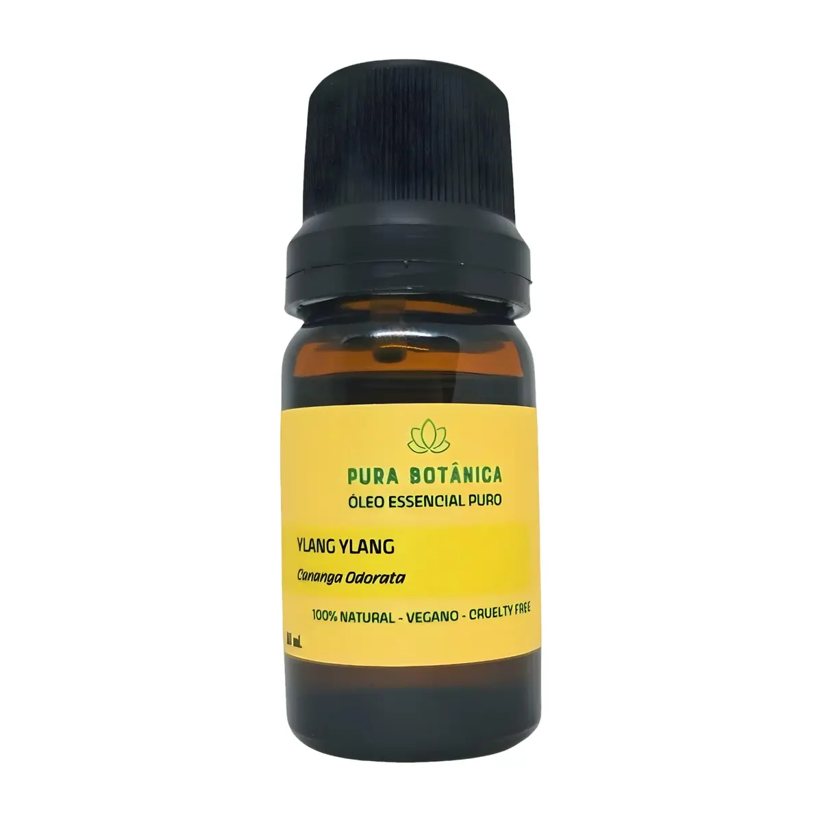 Óleo Essencial de Ylang Ylang Cananga Odorata 10 ml - Pura Botânica | 100% Puro, Cananga odorata de Madagascar, Aroma Floral Doce, Massagem, Relaxamento e Perfumaria - 1