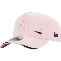 Boné New York Yankees MLB Aba Curva New Era 940 Strapback Destroyed - Adulto - 1