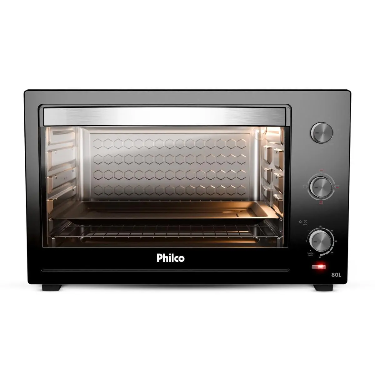 Forno Elétrico 80L Philco 4 resistências PFE80A - 1