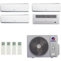 Ar-Condicionado Multi Split Inverter R-32 Gree 36.000 (3x Evap HW 9.000 + 1x Evap Cassete 1 Via 18.000) Quente/Frio 220V - 1
