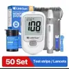 [Moedas R$18] Kit G-425-1 Medidor de Glicose Com 50 Tiras e Lancetas