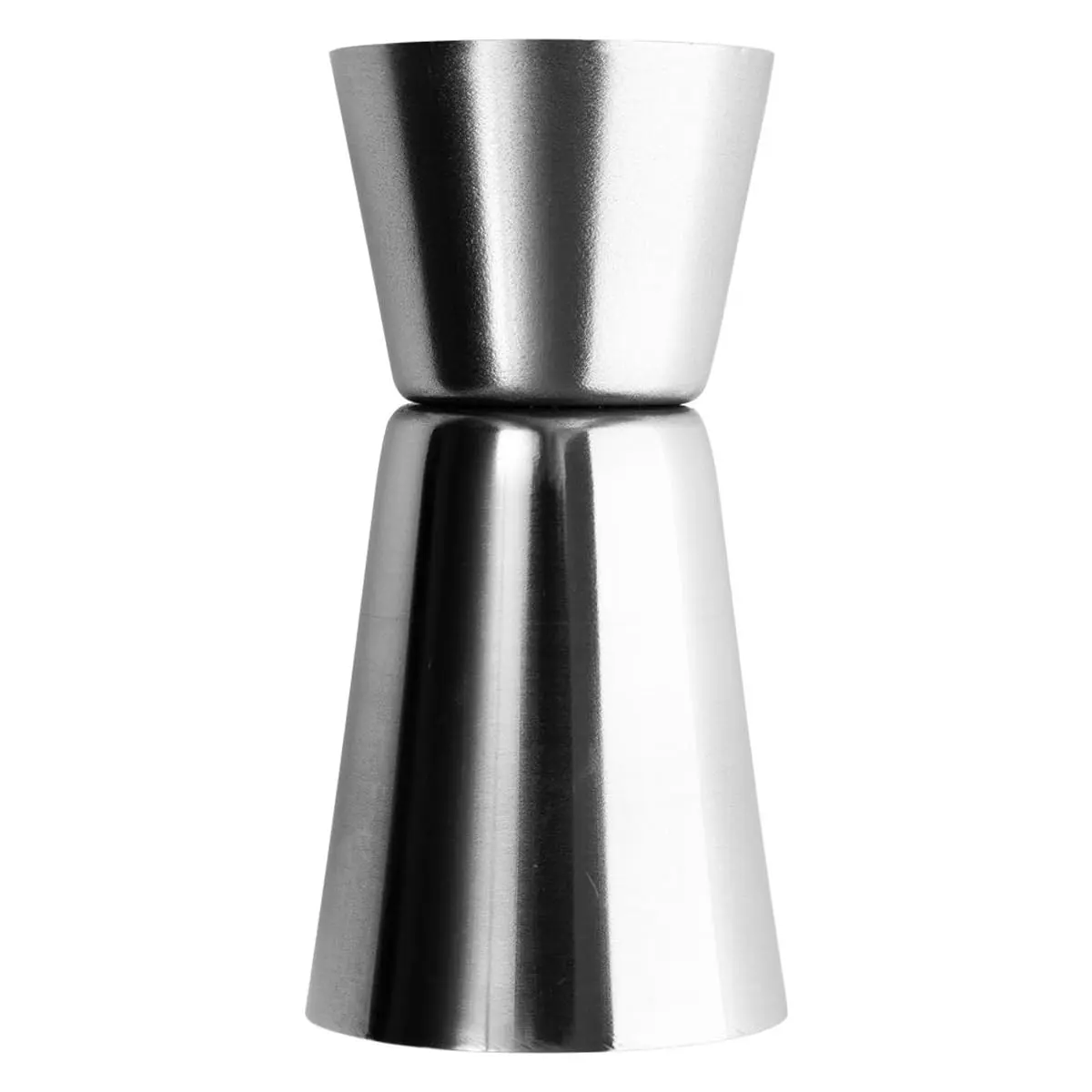 Dosador Duplo Inox 25ml / 50ml Copo Medidor Bebidas Drinks