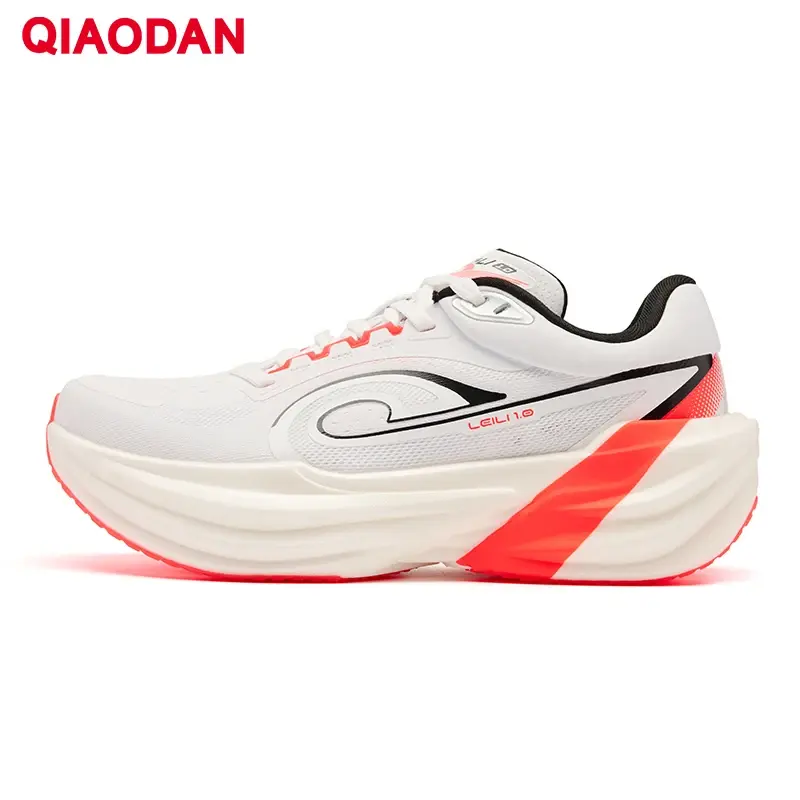 Tênis de Corrida Masculino QIAODAN TG1.0 2026 para Maratona, Tênis Esportivo Respirável com Cabedal em Mesh para Corrida de Longa Distância QDB023253285