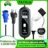 Carregador EV/PHEV 16A 32A 3,5m ou 5m portátil - 1