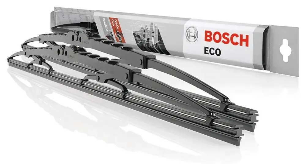 Bosch - Jogo Palheta Limpador Para-Brisa Dianteira - Bosch Eco - B315 - Par