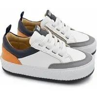 Infantil - Tênis Masculino Diego - Cinza / Branco