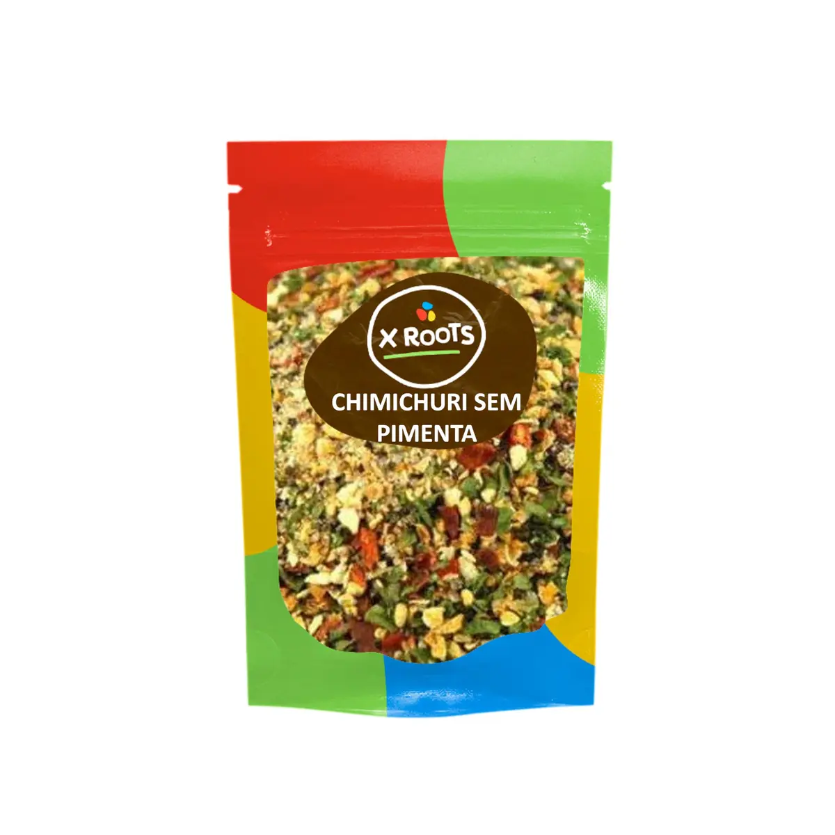 Chimichurri Tradicional Sem Pimenta 100g Embalagem Abre e Fecha - X Roots - 1