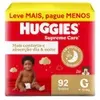Fralda Huggies Supreme Care G c/ 92 unidades - 1