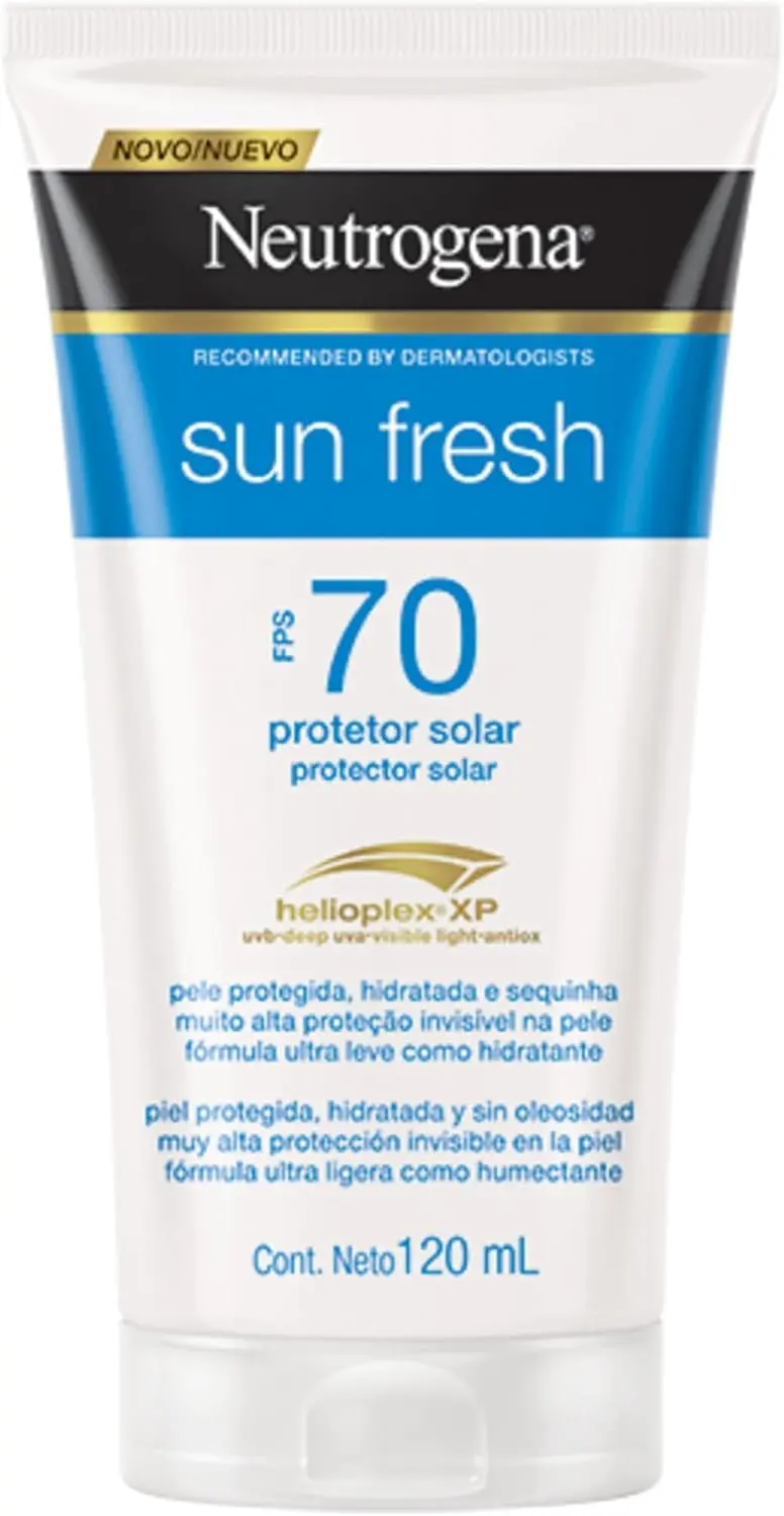 Protetor Solar Corporal em Loção Neutrogena Sun Fresh, FPS 70, 120ml - 1