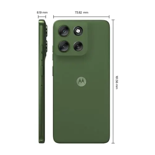 Smartphone Motorola Moto g56 5G - 256GB 24GB (8GB RAM+16GB Ram Boost) e 50MP Sony Lytia 600 Camera Ultrarresistencia militar IP68 + IP69 - Verde thumbnail 4