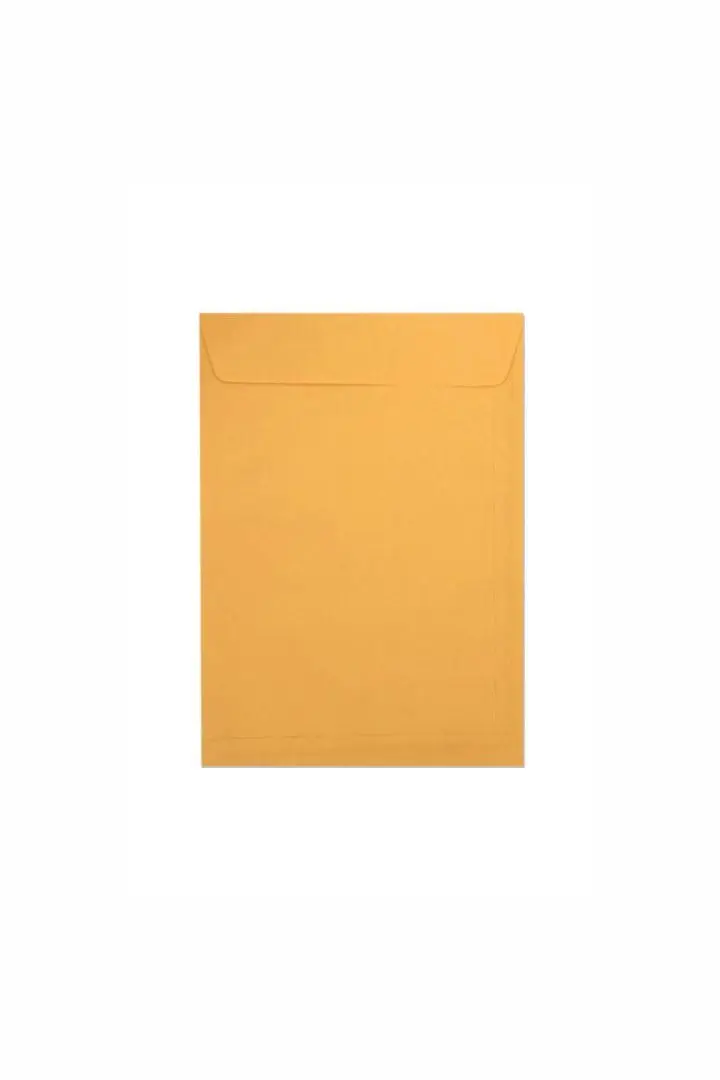 Envelope Saco 75 g/m² Ko28 Kraft 20x28 cm Ouro Romitec 100 un | Papel kraft; 75 g/m²; 20x28 cm; 100 unidades.