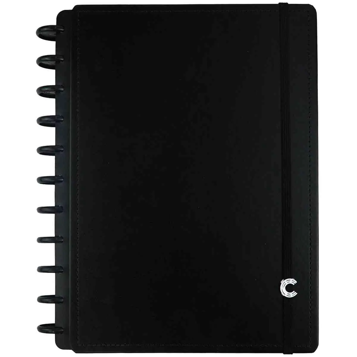 Caderno Inteligente, Grande, Black, 10 matérias, 140 Folhas