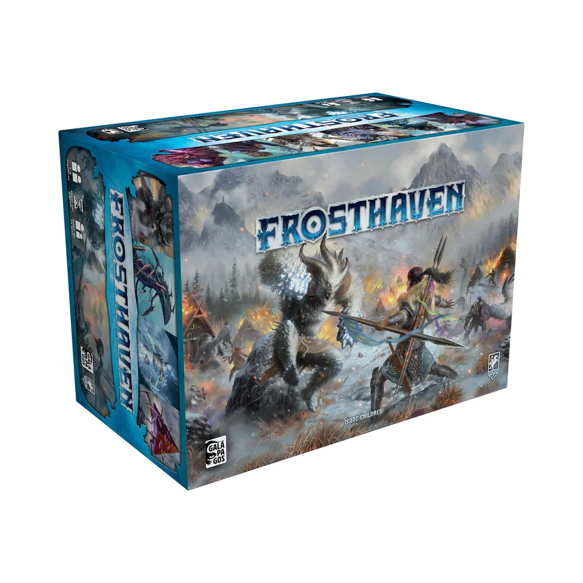 Asmodee Galápagos Frosthaven, 1 a 4 Jogadores, Idade +14