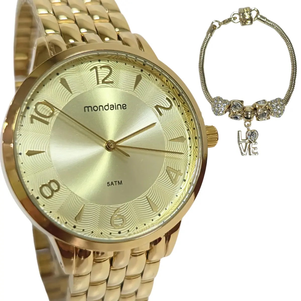 Relógio, Analógico, Mondaine, 76740LPMVDE2, Feminino