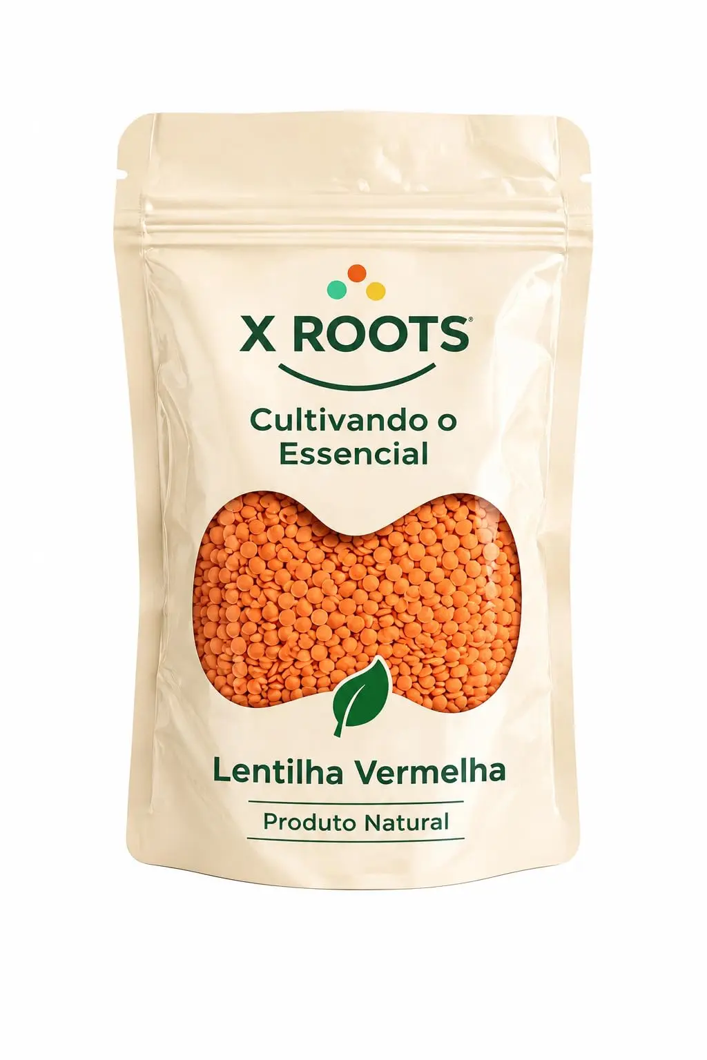 Lentilha Canadense Vermelha Premium 1kg - X Roots