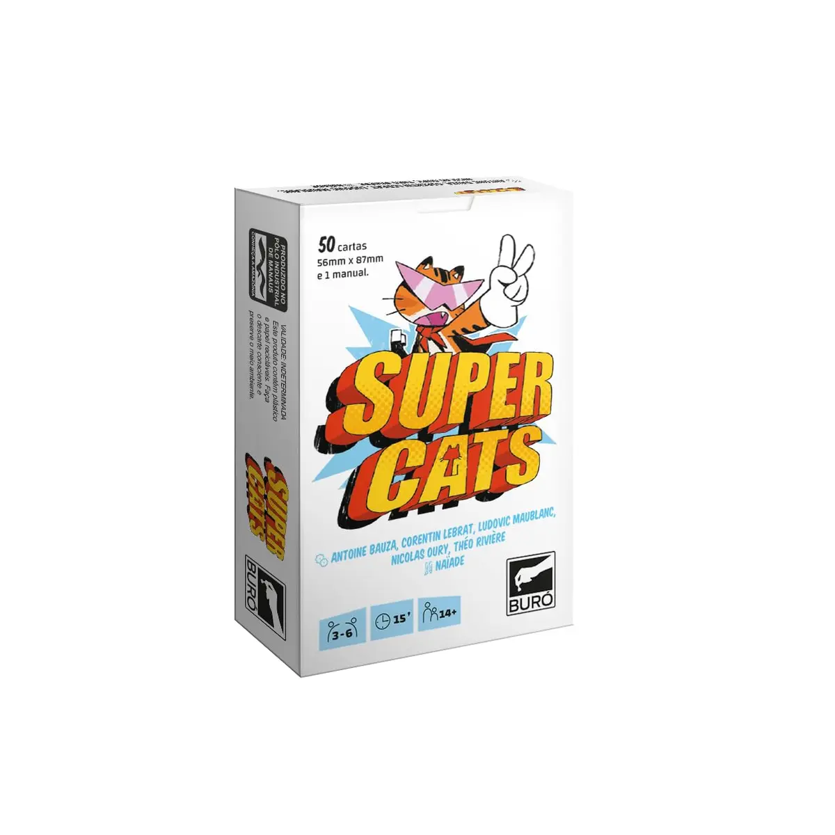 Buró, Super Cats, Jogo Divertido para a Família, 3-6 jogadores - 1