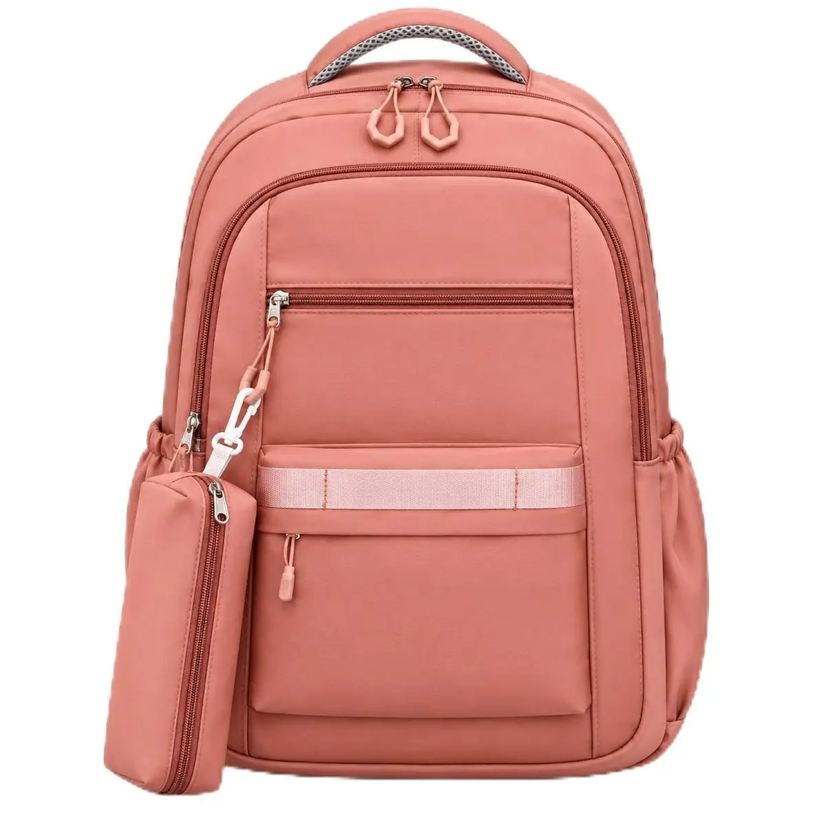 Mochila para Notebook com Estojo Escolar Casual para Dia a Dia | Versátil, prática e ideal para escola, trabalho e rotina diária - 1