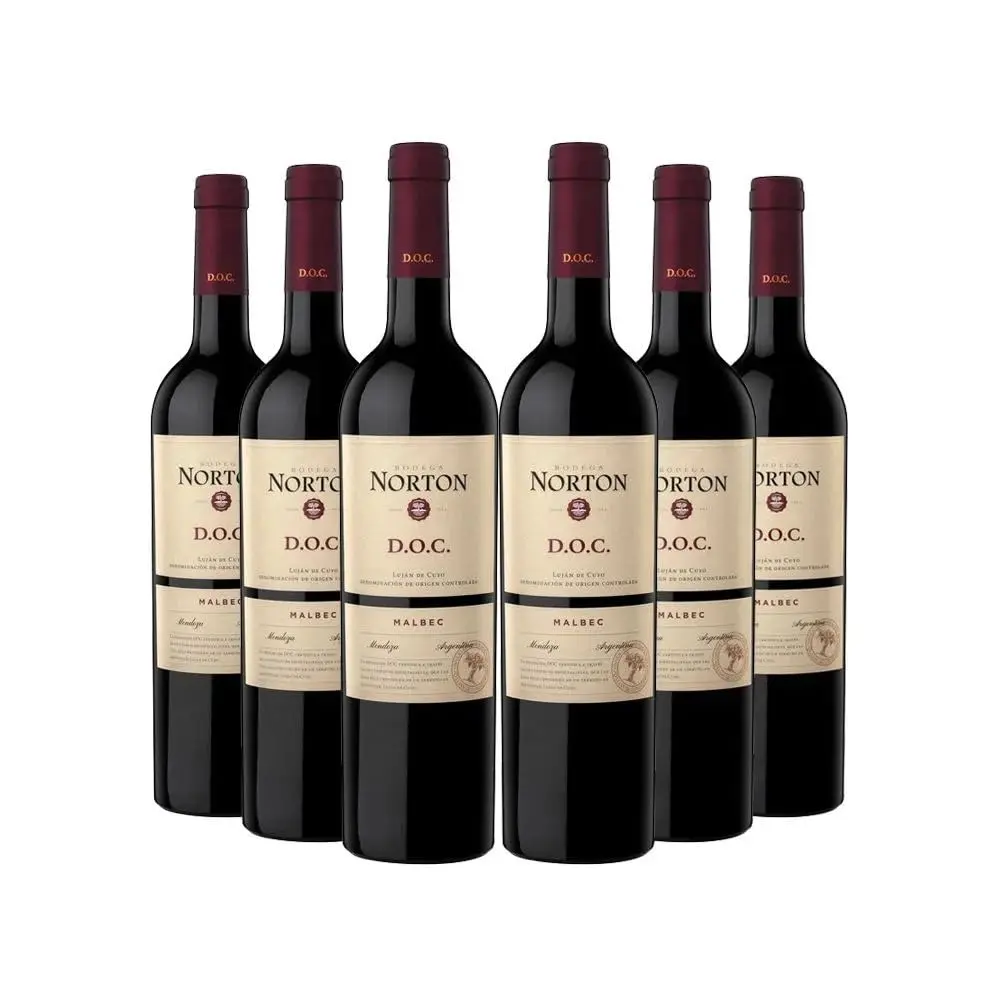 Vinho Tinto Argentino Norton DOC Malbec CX/6 Mendoza