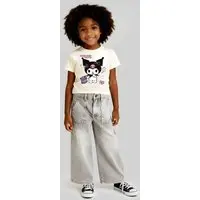 Infantil - Camiseta Brandili Hello Kitty Kuromi Off White