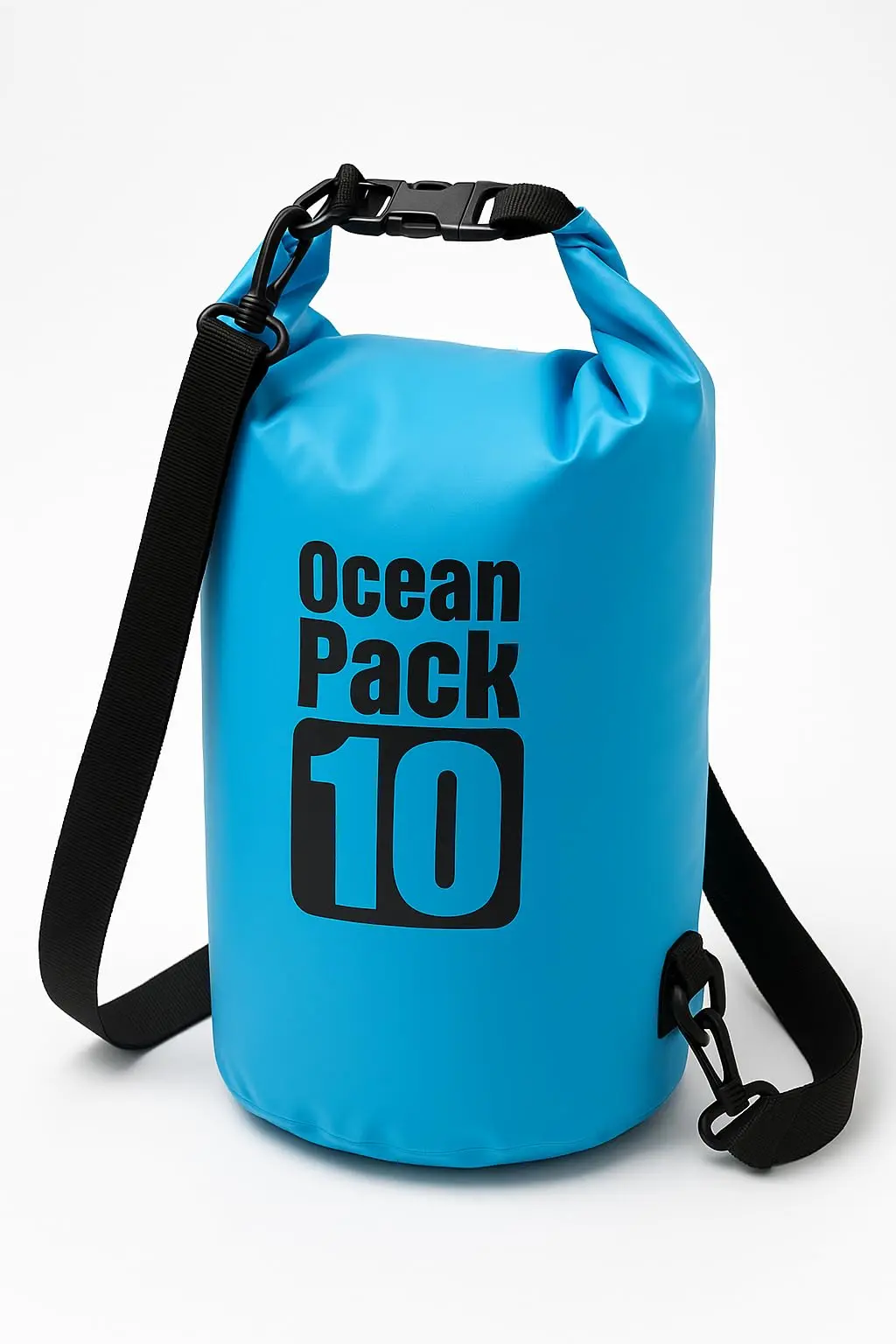 Bolsa Estanque Impermeável 10 Litros,Saco Impermeável, para Praia, Camping, Pesca, Caiaque, Rafting e Esportes Aquáticos e Aventuras ao ar livre
