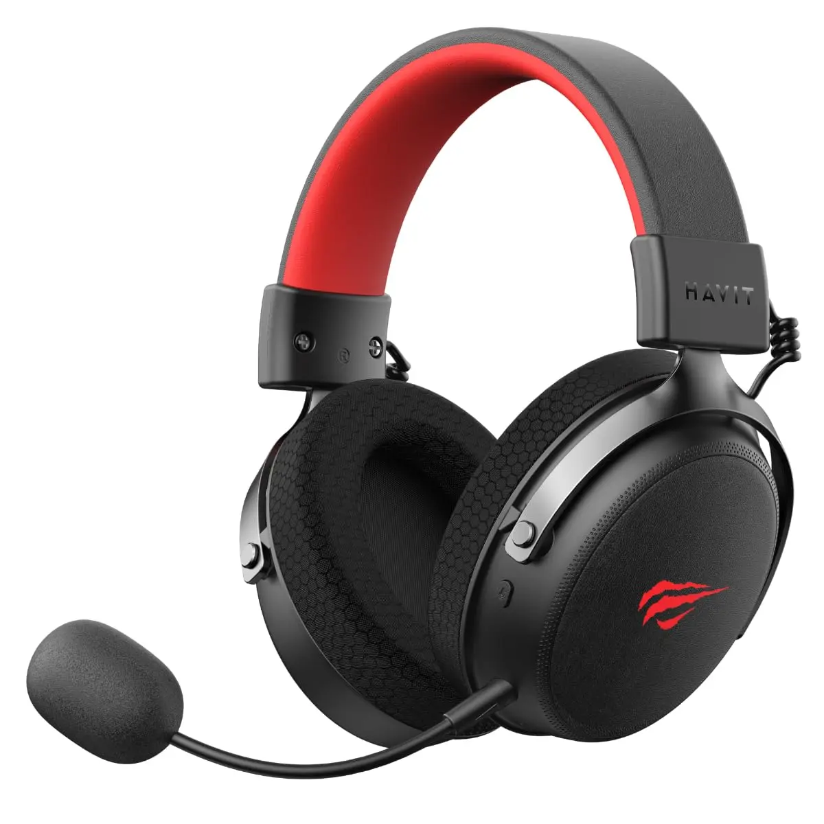 Fone Gamer Havit H2015pro, Sem Fio, 5 Modos - Multiplataform Preto (PRETO) - 1