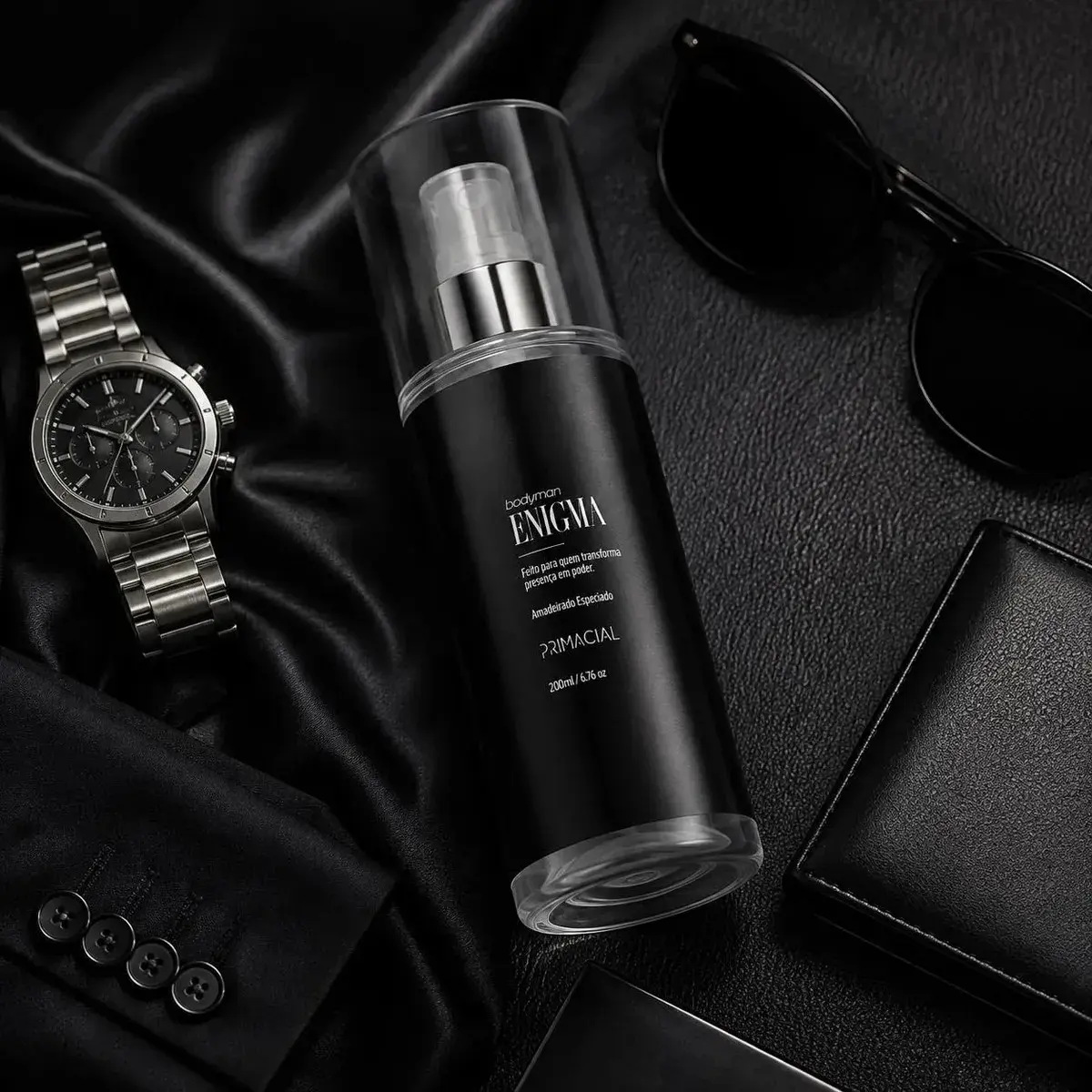 Kit Body Splash Masculino Barbarius + Enigma + Midtown 200ml thumbnail 4