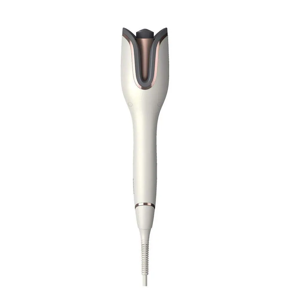 Philips Cacheador Automático Prestige com Tecnologia MoistureProtect | Cachos glamorosos na metade do tempo | Preserva a umidade natural | Sistema modelador inteligente | BHB878/30