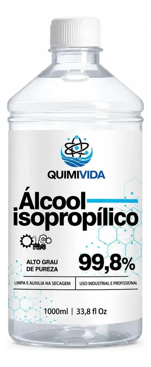 Álcool Isopropílico 99,8% 1L Quimivida