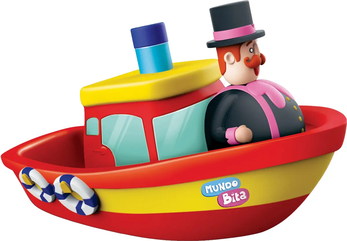 Barco Banho Mundo Bita, Lider Brinquedos, Multicor - 1