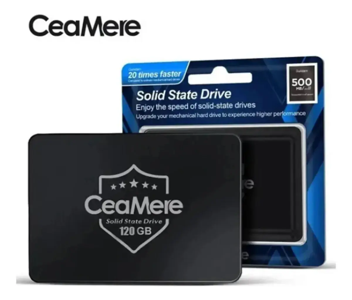 SSD Interno CeaMere de 120 GB SATA III para Notebook e Desktop - 1