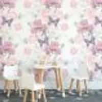 Papel de Parede Infantil Borboletas N3983 - 1