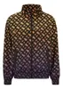 Blusa Moletom Zíper Khaby com Monograma Degradê - 1