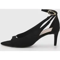 Scarpin Feminino cê Salto Alto Preto