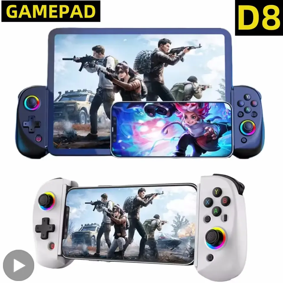 Controle sem fio bluetooth para ps4 ps3 switch iphone android pc móvel telefone celular tablet hall gamepad controlador de jogos almofada de jogo