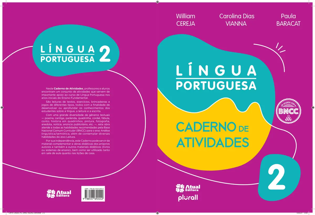 Caderno de Atividades Língua Portuguesa – 2º ano: Lançamento