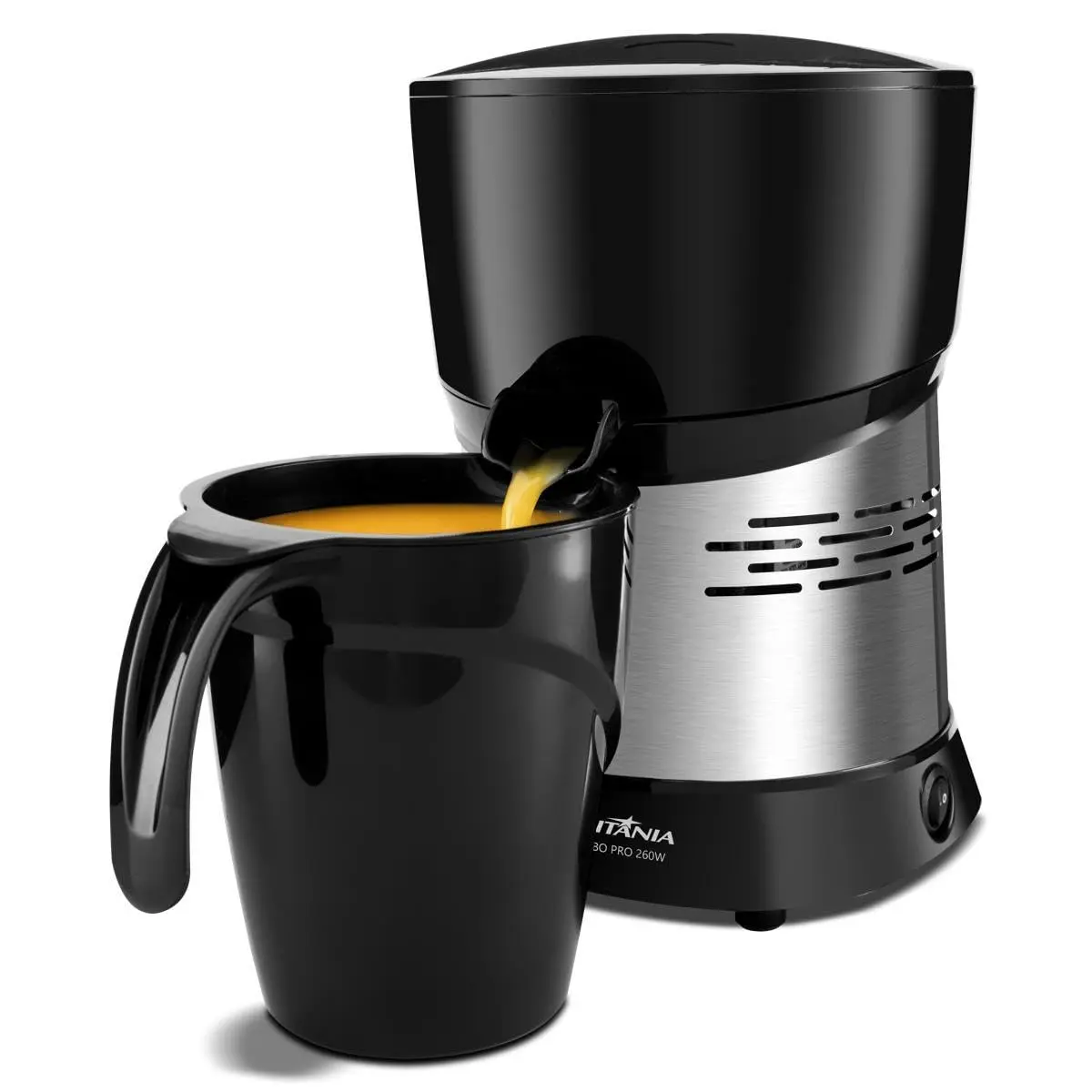Espremedor de Frutas, Turbo Pro, 1,3L, Preto, Bivolt, Britânia - 1