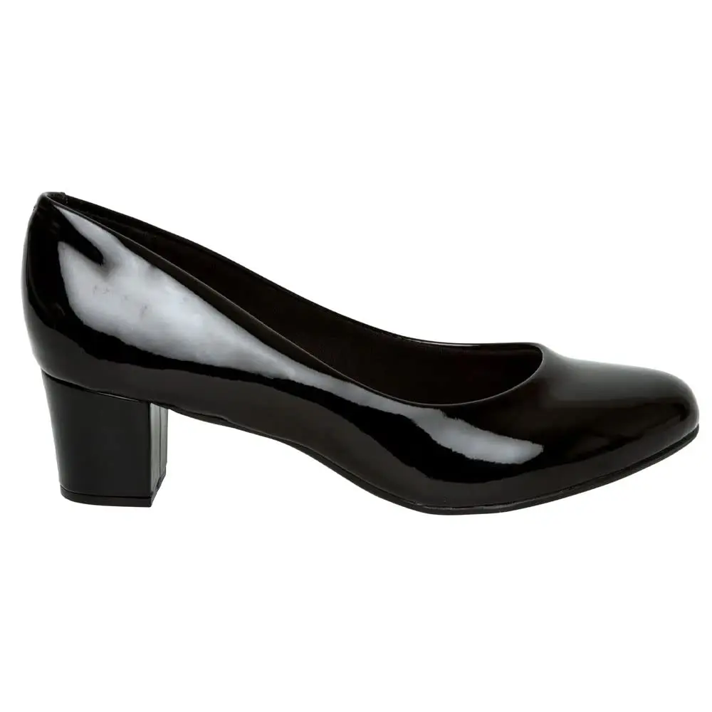 Sapato Scarpin Beira Rio Feminino Salto Blocado - 1