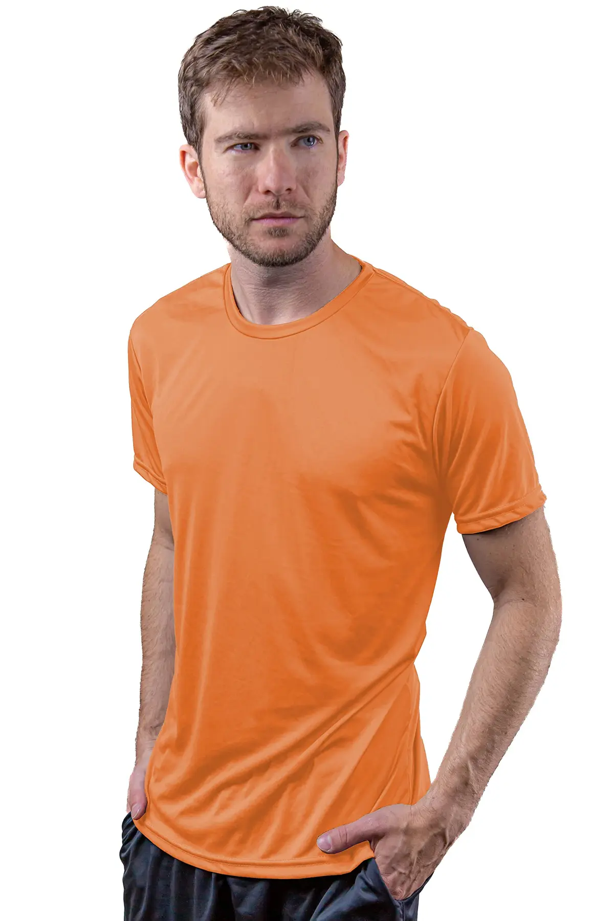 Camiseta Skube Dry Fit Com Proteção UV 50+ Segunda Pele Térmica Tecido Termodry Manga Curta Academia